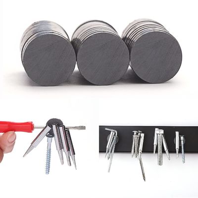 Permanent Ceramic Round Disc Ferrite Magnet with Custom Size and Original Material