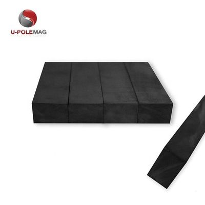 Customizable Black Rectangle Ferrite Magnets with Strong Permanent Industrial Blocks