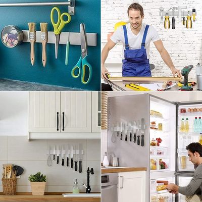 Say Goodbye to Cluttered Countertops Self Adhesive Knife Magnet for E-commerce Stores