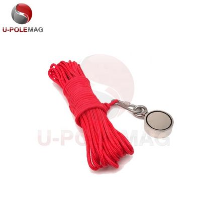 Q235 Round Steel Cup NdFeB Magnets Fishing Magnet with 800 KG Super Strong Pull Force