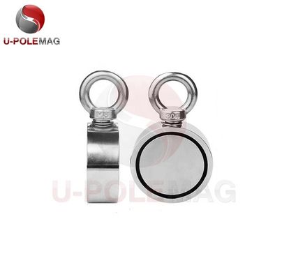 Q235 Round Steel Cup NdFeB Magnets Fishing Magnet with 800 KG Super Strong Pull Force