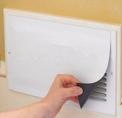 Customized Flexible Rubber Magnetic Vinyl Sheet Vent Cover with Tolerance of ±1%