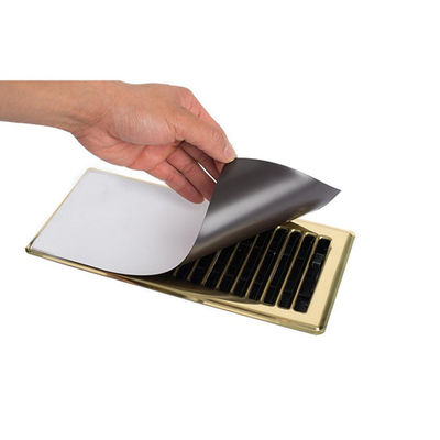 0.5-1mm Thickness High Strength Magnetic Vent Cover with White PVC Coated