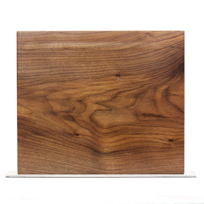 260x240x32 mm Double Sided Magnetic Knives Holder with Permanent Bamboo Acacia Walnut