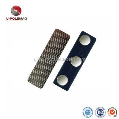 3m Self Adhesive Backing Plastic Name Badge Tags 12g Three Disc Magnets Bar Magnet