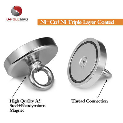Strong Round Fishing Magnet for Salvage and Treasure Hunting Tolerance ±0.1mm Since 2000