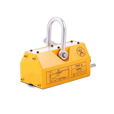 600KG Heavy Duty Crane Hoist Lifting Magnet 3.5 Times Safety Factor for Heavy Lifting