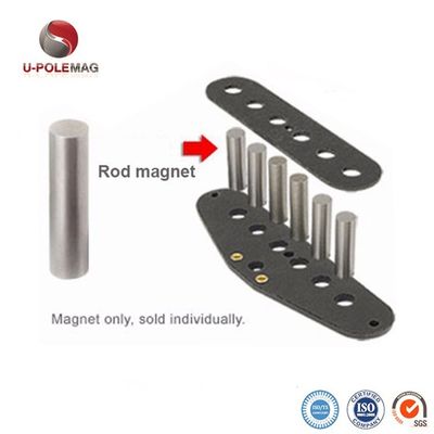 Alnico Rod Magnet with Permanent Properties and Max Working Temperature of 80 Centigrade