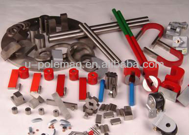 Alnico Rod Magnet with Permanent Properties and Max Working Temperature of 80 Centigrade