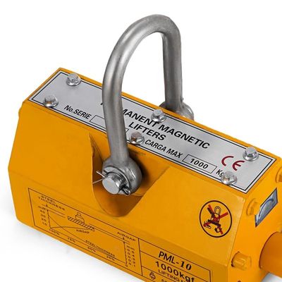 55.5Kgs Dead Weight PML-1000 Switchable Hand Controlled Lifting Magnet for Industrial