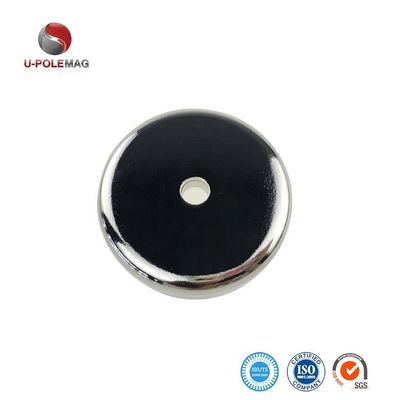Grade NdFeb Dia 75mm 230KG Pull Force Super Strong Neodymium Fishing Magnet with Eyeblot
