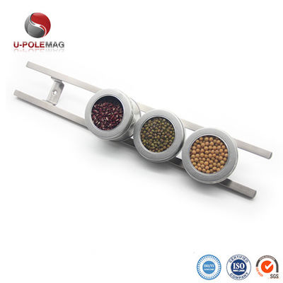 Sturdy and Durable 18 Inch Square Tubes Stainless Steel Magnetic Knife Holder with Hook