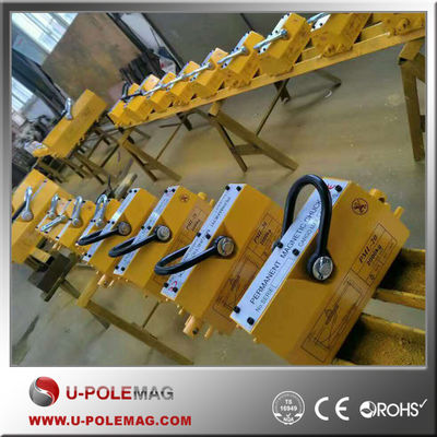 600KG Rated Pull Force Permanent Magnetic Lifter for Construction Works Dead Weight 25KG