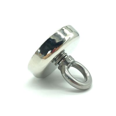 Dia 60mm 350lbs Force Neodymium Magnet Fishing Kit with D10mm x L10M Rope Size