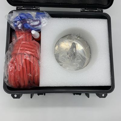 Dia 60mm 350lbs Force Neodymium Magnet Fishing Kit with D10mm x L10M Rope Size