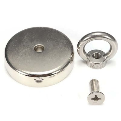 Composite Neodymium Magnet Recovery Detector for Treasure Hunting Max 500lbs Pull Force