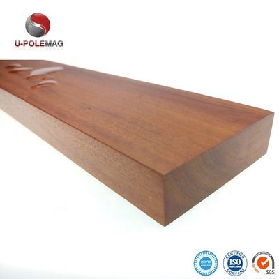 NdFeB Magnet Material 16-Inch Walnut Wooden Magnet Knife Holder Magnet Bar Kitchen