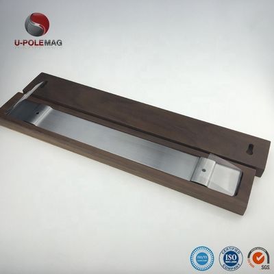 NdFeB Magnet Material 16-Inch Walnut Wooden Magnet Knife Holder Magnet Bar Kitchen
