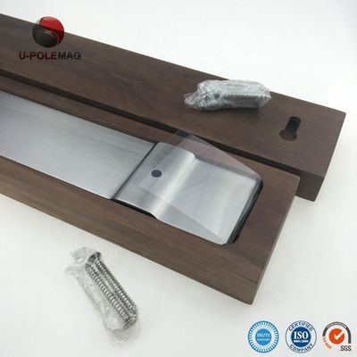 NdFeB Magnet Material 16-Inch Walnut Wooden Magnet Knife Holder Magnet Bar Kitchen