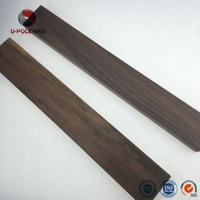 NdFeB Magnet Material 16-Inch Walnut Wooden Magnet Knife Holder Magnet Bar Kitchen