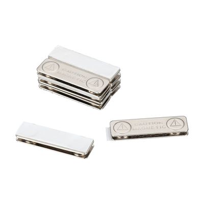 Strong ABS Magnetic Name Badge Holders with Steel Back Plate Fastener and 3M Adhesive