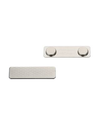 Strong ABS Magnetic Name Badge Holders with Steel Back Plate Fastener and 3M Adhesive