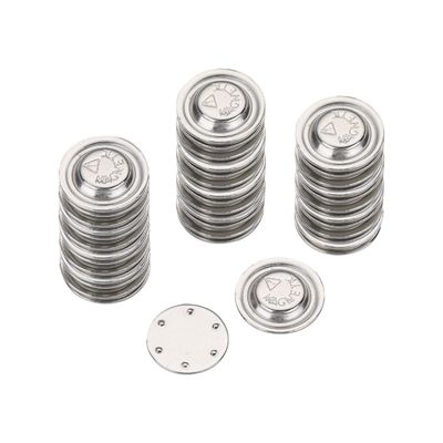 Metal Magnetic Name Badge Magnet 45x13mm Steel Plate with One Industrial Magnet Inside