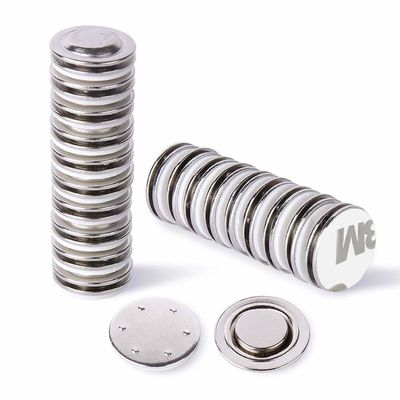 Metal Magnetic Name Badge Magnet 45x13mm Steel Plate with One Industrial Magnet Inside