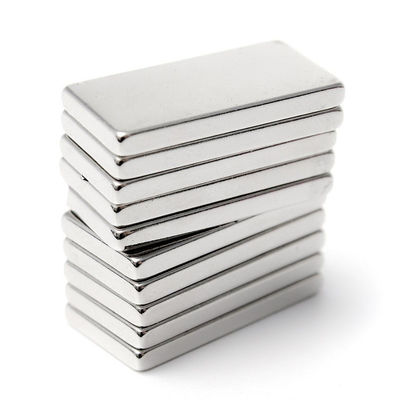 N45 Grade 80 Celsius Max Working Temperature Neody Magnet Block With ISO Certificated