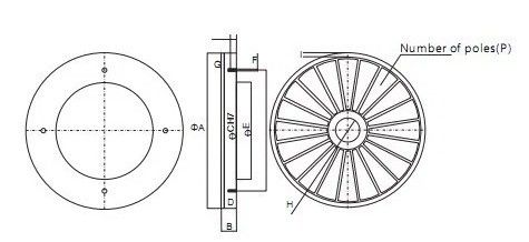 Electric Rare Earth Magnet Machining Round Magnetic Chuck for Heavy-Duty Applications