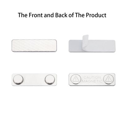 310g 45x13mm Self-Adhesive Foam Strong Magnetic Name Badge with Two Magnet Perfect