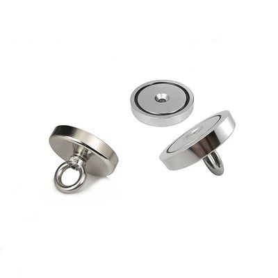 High Magnetic Force NdFeB Fishing Magnet D80x19mm-M10 with Permanent Magnetic Field