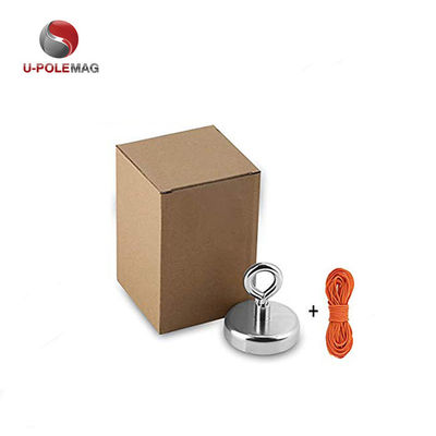 High Magnetic Force NdFeB Fishing Magnet D80x19mm-M10 with Permanent Magnetic Field