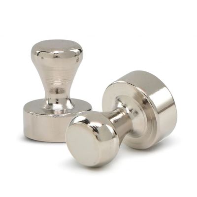 Nickel Coating Neodymium Magnetic Steel Push Pin for Office and Refrigerator