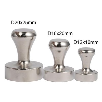 Nickel Coating Neodymium Magnetic Steel Push Pin for Office and Refrigerator