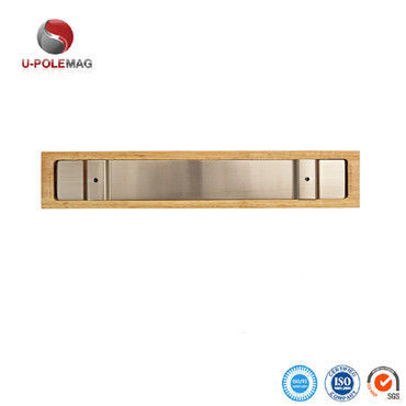 18'' Size Permanent Neodymium Magnet Bar for Wood Magnet Knife Holder U-POLEMAG