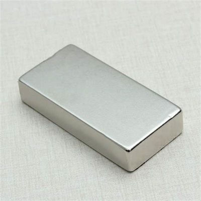 Neodymium N52 Block Magnet 50mm x 30mm x 10mm with Moulding Processing Service