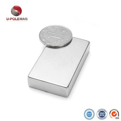 Super Strong Permanent Neodymium Block Magnet Grade N52 for Industrial Applications