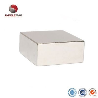 N45 Neodymium Magnet F50x50x10mm About 190g for Industrial and Heavy Duty Applications