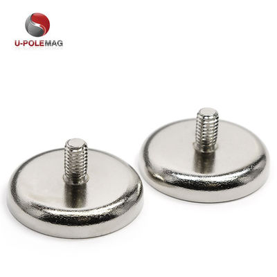 Composite Neodymium Magnet Strong Neodymium Cup Magnets with M4 Threaded Male Stud