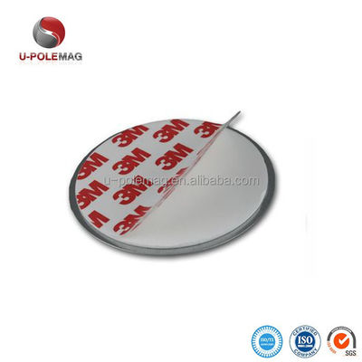 Convenient Fastening Plate for Magnetic Mounting of Smoke Detectors Used Thermometer