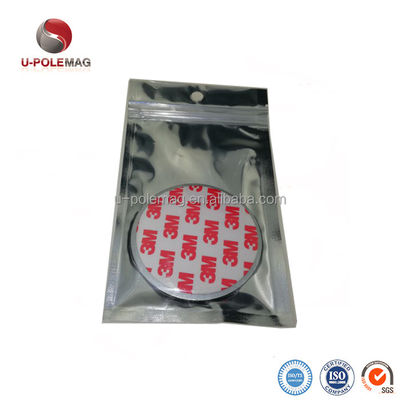 Convenient Fastening Plate for Magnetic Mounting of Smoke Detectors Used Thermometer