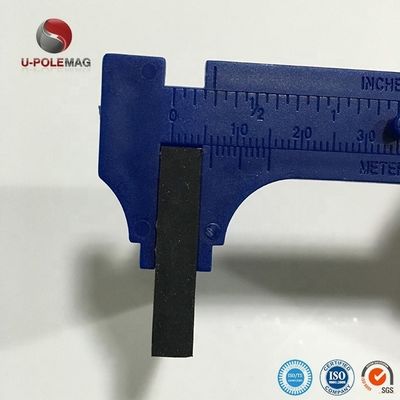Custom Rubber Coated Neodymium Rectangular Magnets Grade neodymium magnet with Two Holes