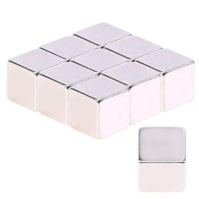 Sintered Rare Earth Magnet Sample Powerful Permanent Magnetic Square Magnet 50*50*25