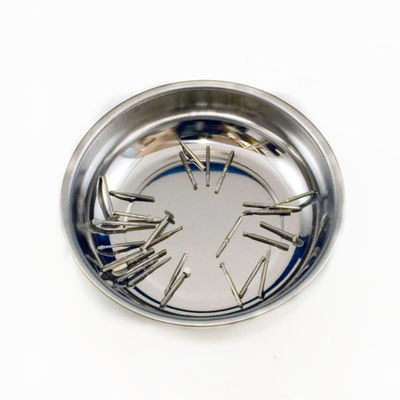 Stainless Cup Magnetic Tool Tray for Screws and Metal Scraps Made of Permanent Magnet