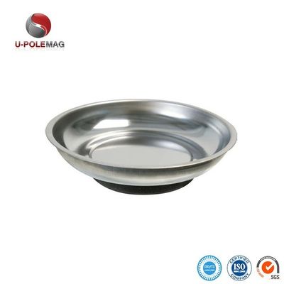 Stainless Cup Magnetic Tool Tray for Screws and Metal Scraps Made of Permanent Magnet