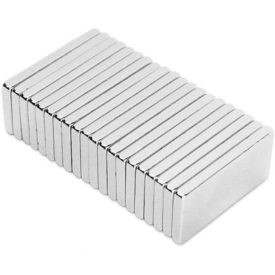 Tolerance /-0.05mm Nickel Coated Super Strong N45 Neodymium Magnets for Rectangular Blocks
