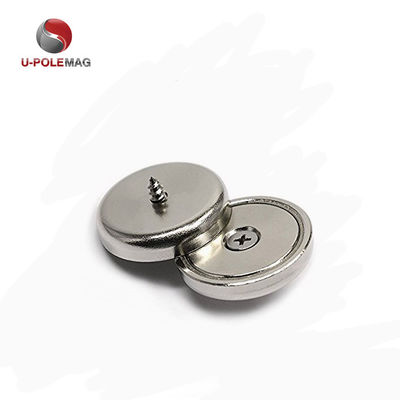 HTN04-60x15-8.5mm Neodymium Countersunk Pot Magnet with Ni-Cu-Ni Coating