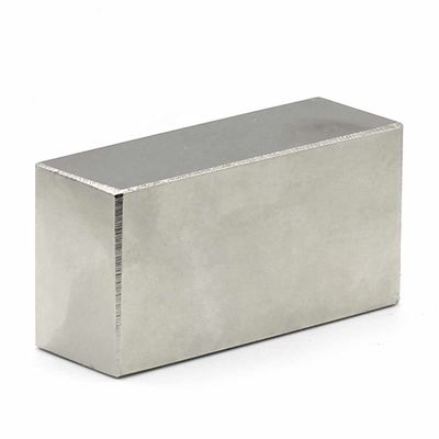 Max Working Temperature 60°C NdFeB Magnet N52 Super Strong Block 50x25x10mm Neodymium