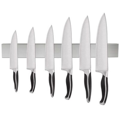 Stainless Steel Magnetic Knife Bar with 80 Degrees Centigrade and Customer Packing